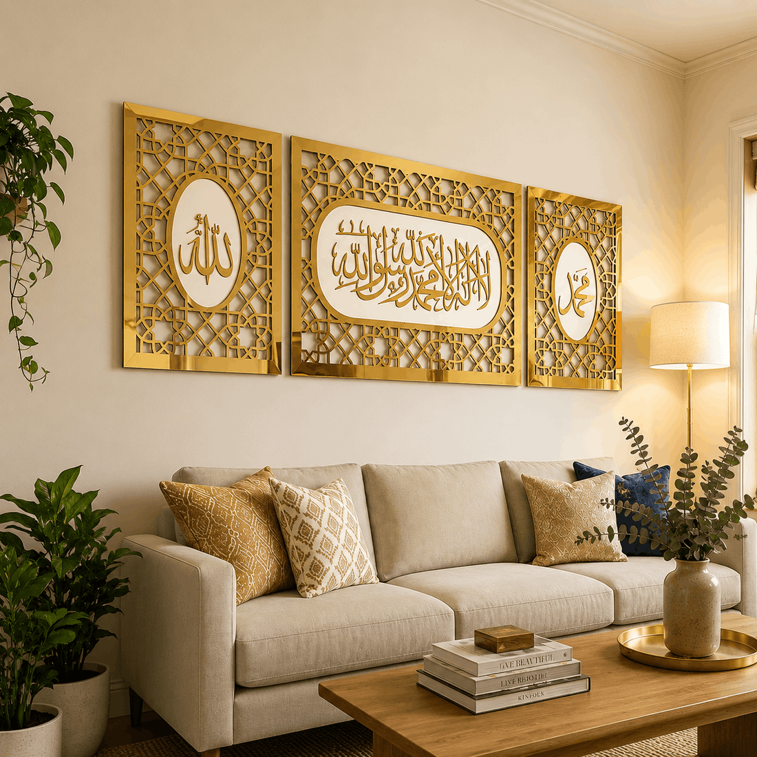 The Golden Majesty Set-Allah Muhammad & Kalma